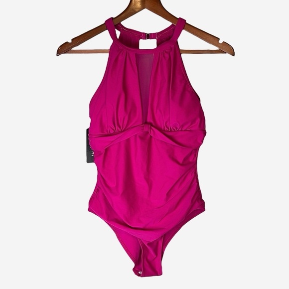 Tempt Me Magenta One Piece Swimsuit - Picture 3 of 9